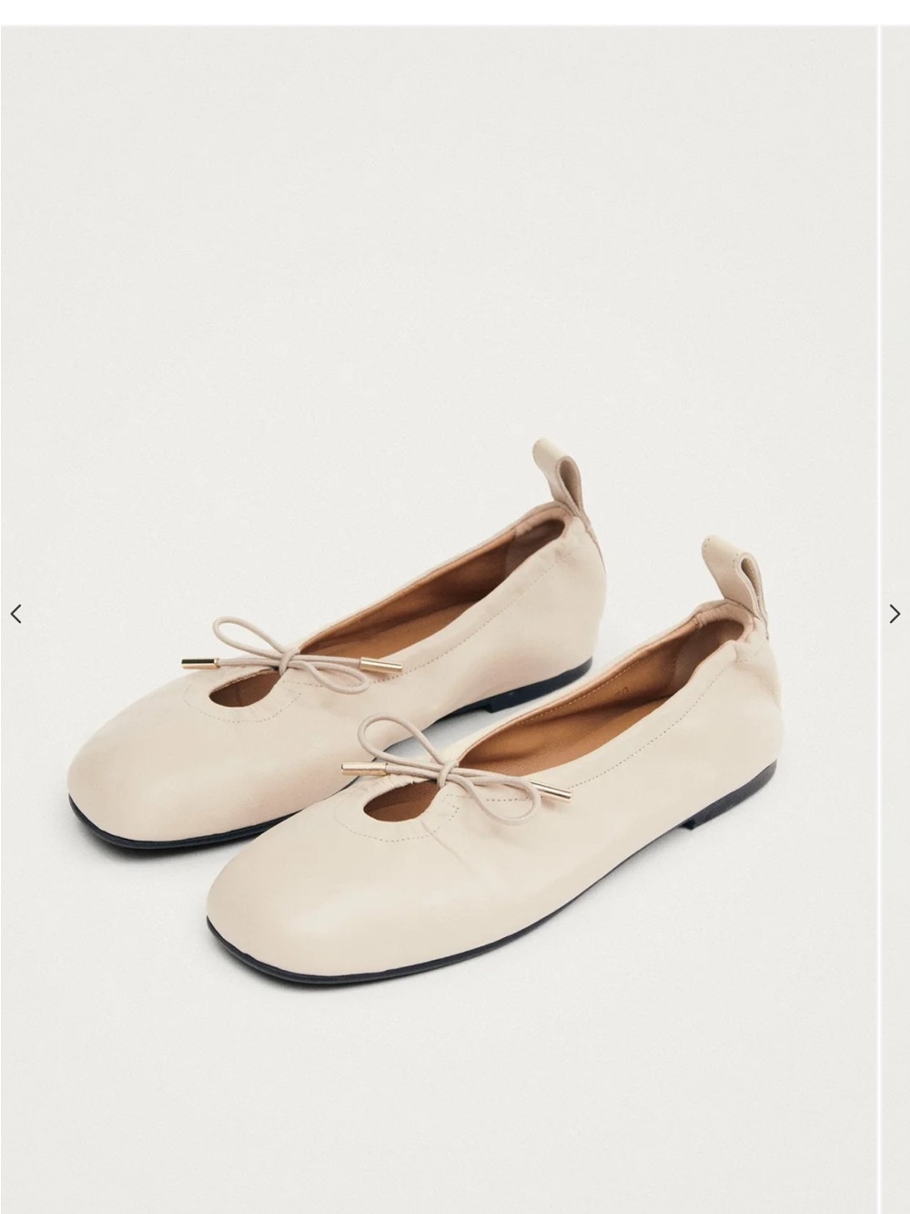 ALOHAS Rosalind Flats - Cream
